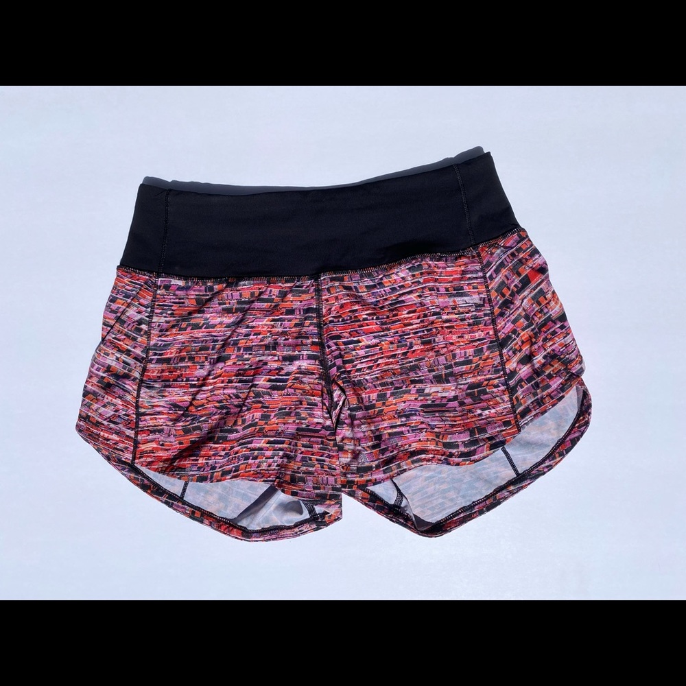 Lululemon Printed Speed Up Shorts